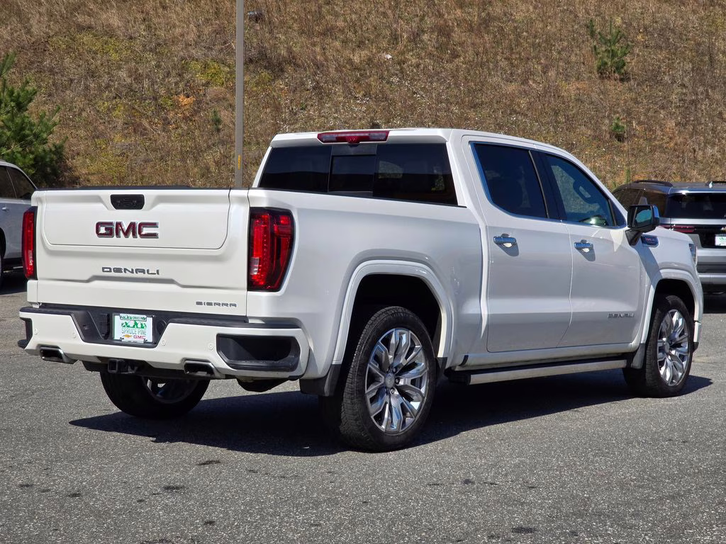 2025 White Frost Tricoat GMC Sierra 1500 Denali 4X4 Truck