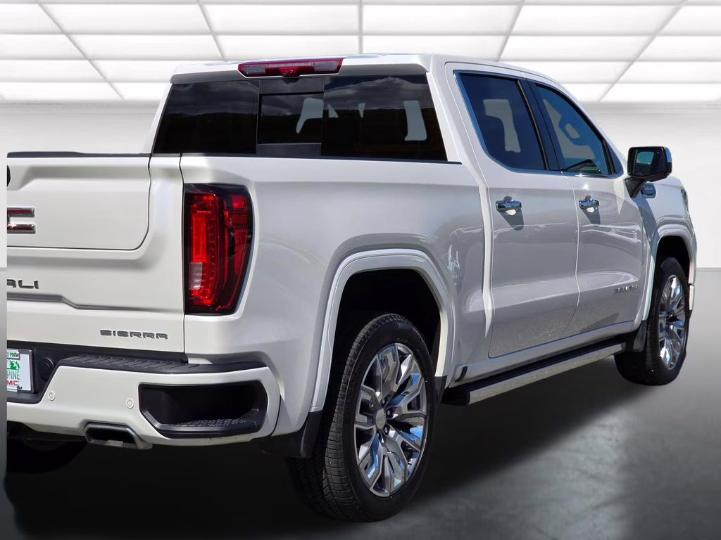 2025 White Frost Tricoat GMC Sierra 1500 Denali 4X4 Truck