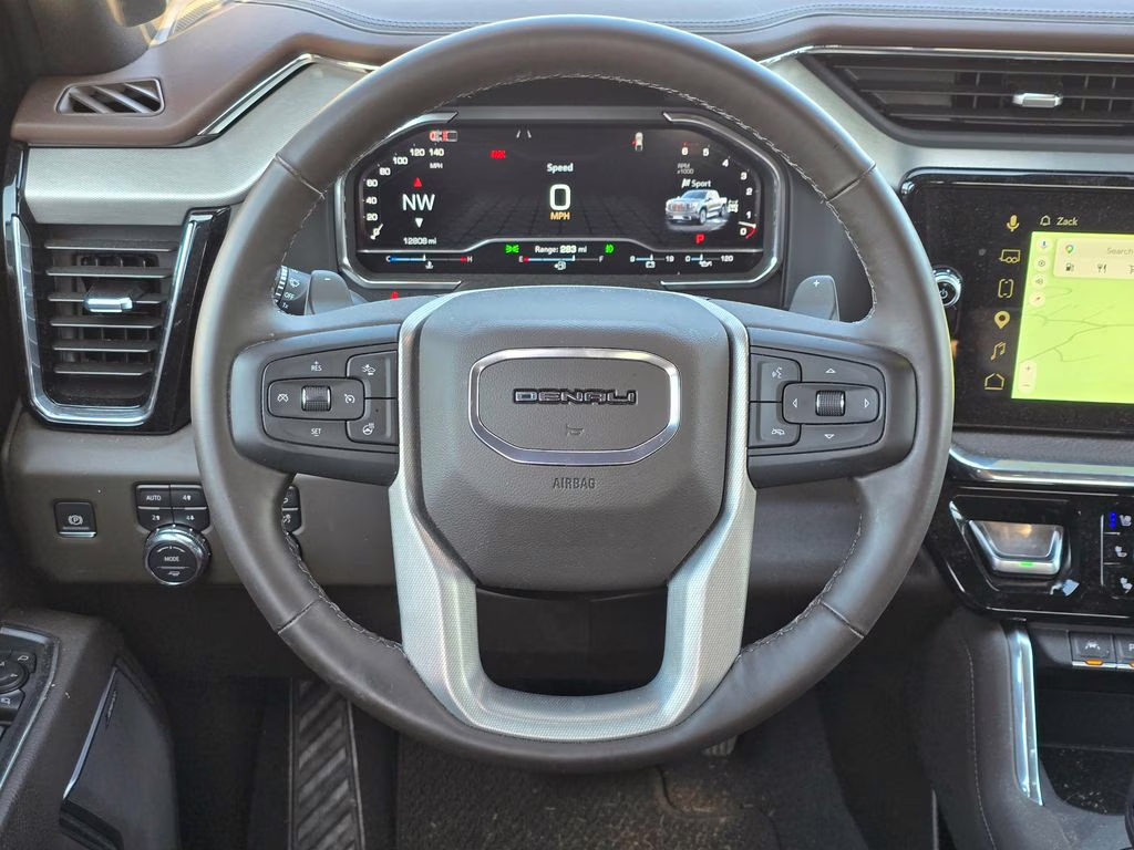 2025 White Frost Tricoat GMC Sierra 1500 Denali 4X4 Truck