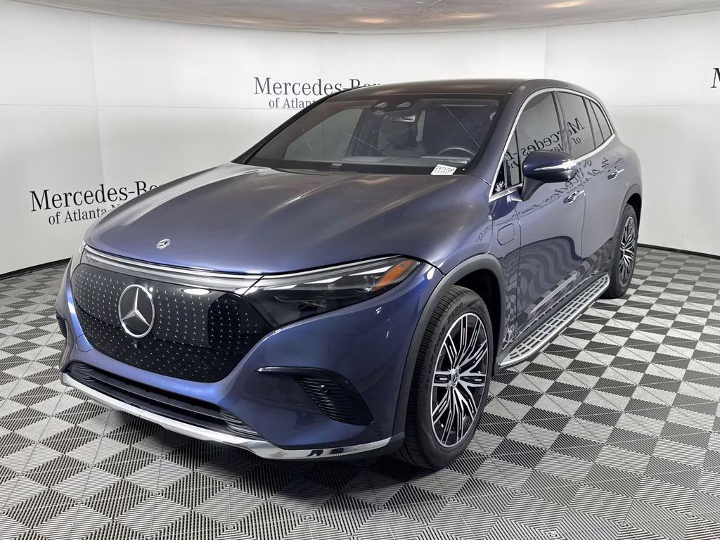 2023 Twilight Blue Metallic Mercedes-Benz EQS 450 AWD SUV