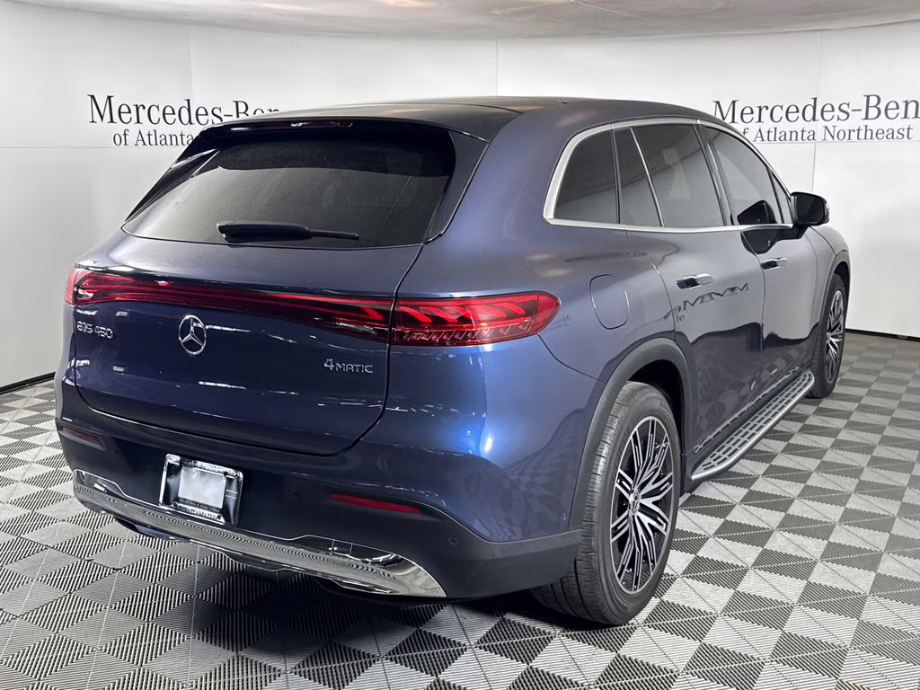 2023 Twilight Blue Metallic Mercedes-Benz EQS 450 AWD SUV