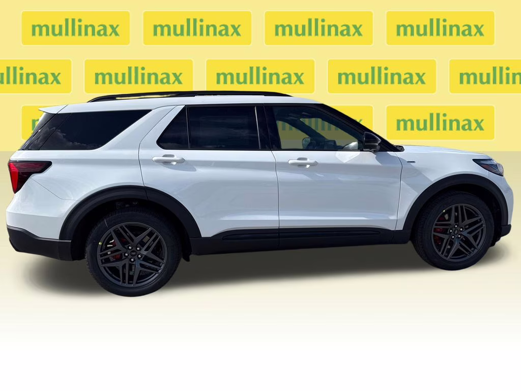 2026 Star White Metallic TC Ford Explorer ST-Line RWD SUV
