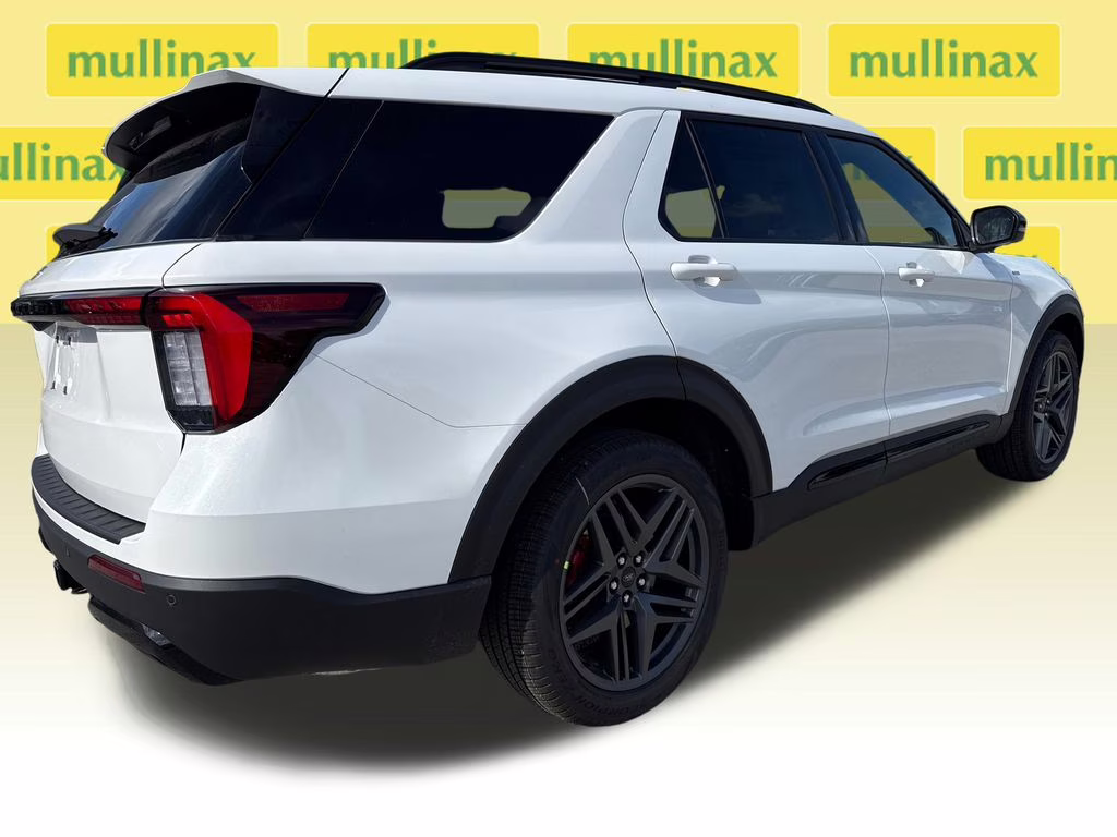 2026 Star White Metallic TC Ford Explorer ST-Line RWD SUV