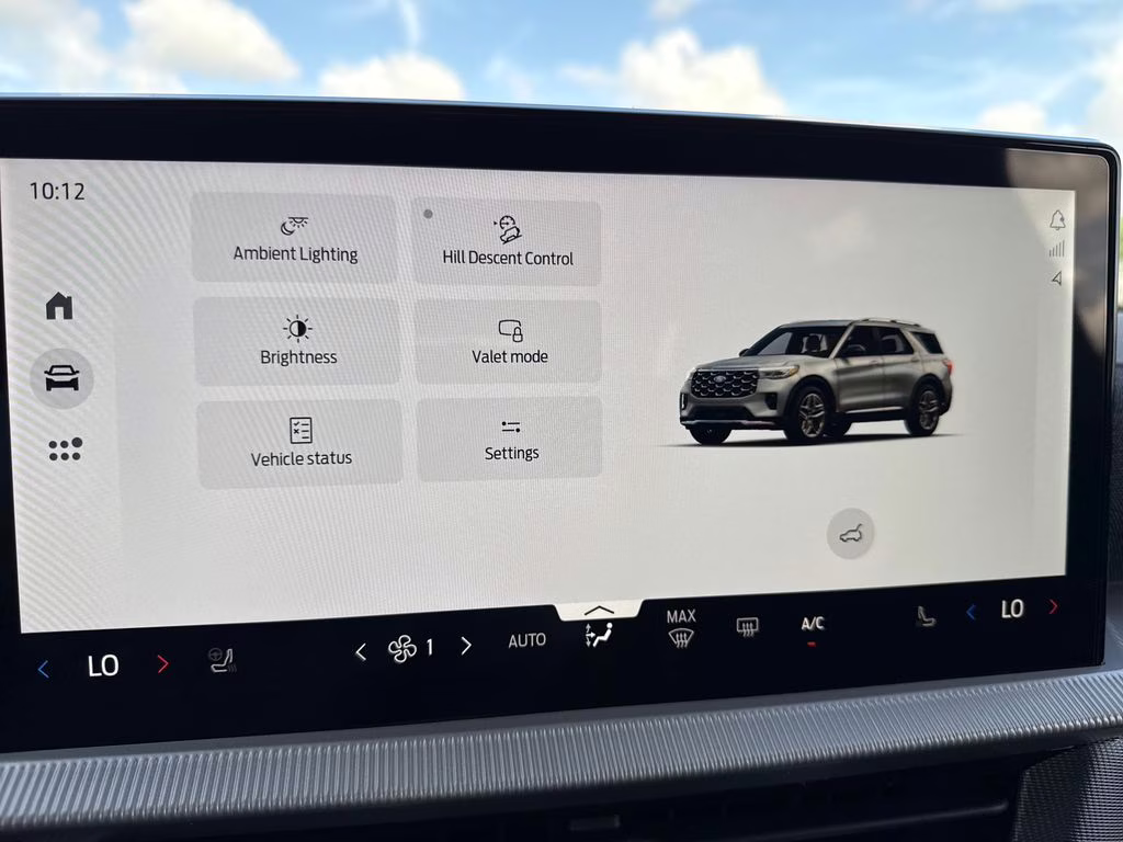 2026 Star White Metallic TC Ford Explorer ST-Line RWD SUV