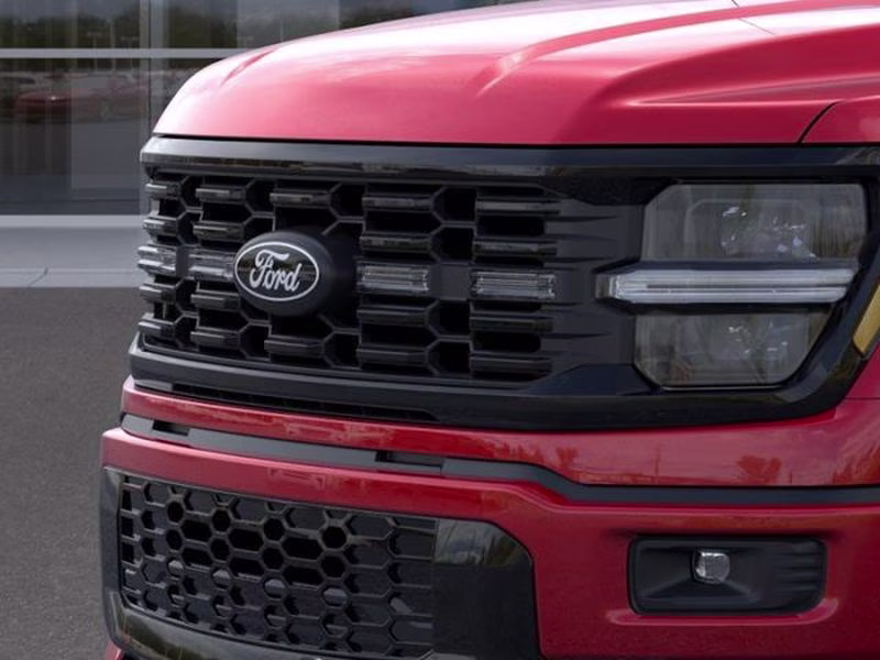 2026 Ruby Red Metallic Tinted Clearcoat Ford F-150 STX 4X4 Truck