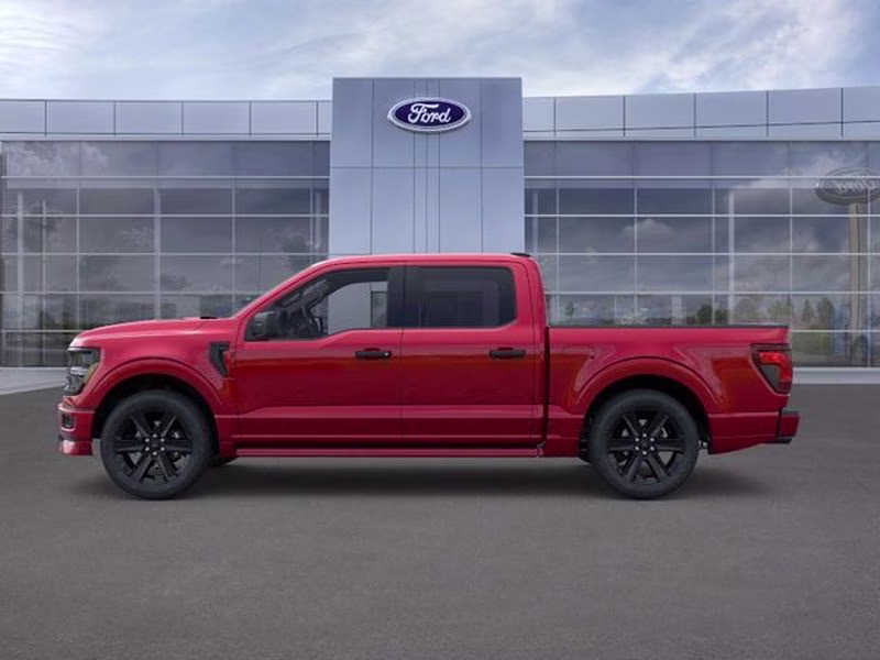 2026 Ruby Red Metallic Tinted Clearcoat Ford F-150 STX 4X4 Truck
