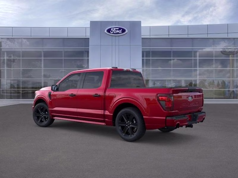 2026 Ruby Red Metallic Tinted Clearcoat Ford F-150 STX 4X4 Truck