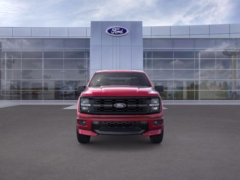 2026 Ruby Red Metallic Tinted Clearcoat Ford F-150 STX 4X4 Truck