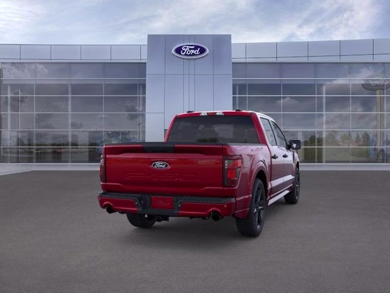 2026 Ruby Red Metallic Tinted Clearcoat Ford F-150 STX 4X4 Truck