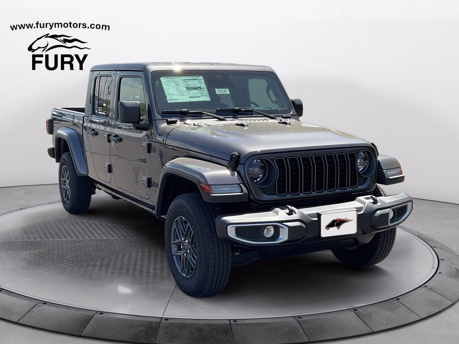 2026 Granite Crystal Metallic Clearcoat Jeep Gladiator Sport S 4X4 Truck