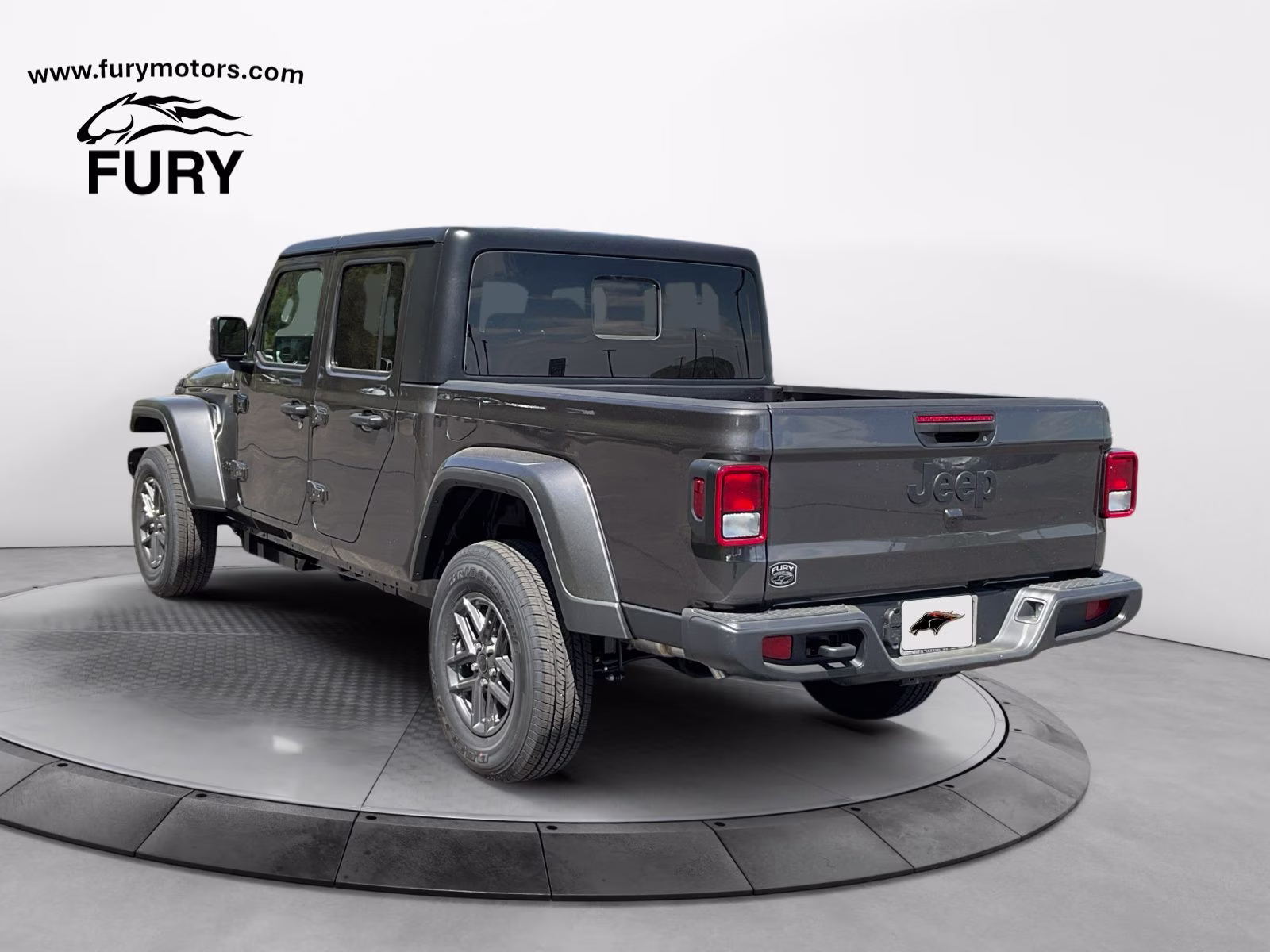 2026 Granite Crystal Metallic Clearcoat Jeep Gladiator Sport S 4X4 Truck