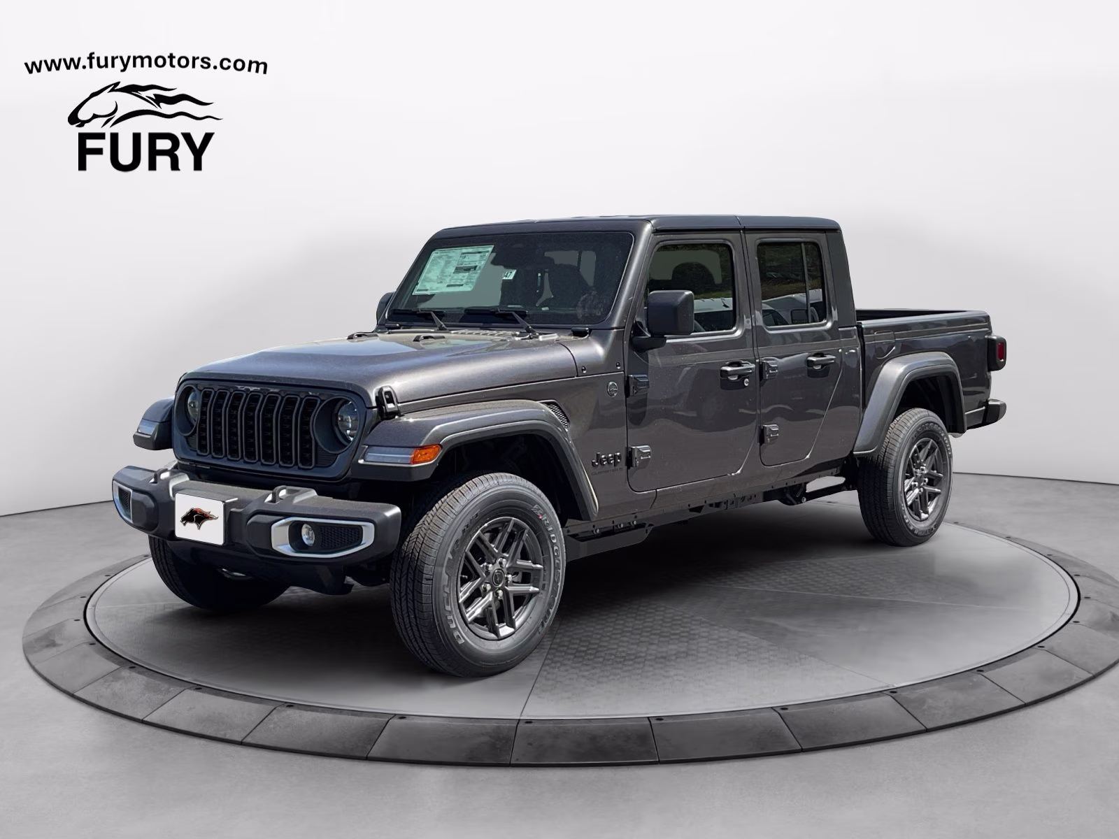 2026 Granite Crystal Metallic Clearcoat Jeep Gladiator Sport S 4X4 Truck