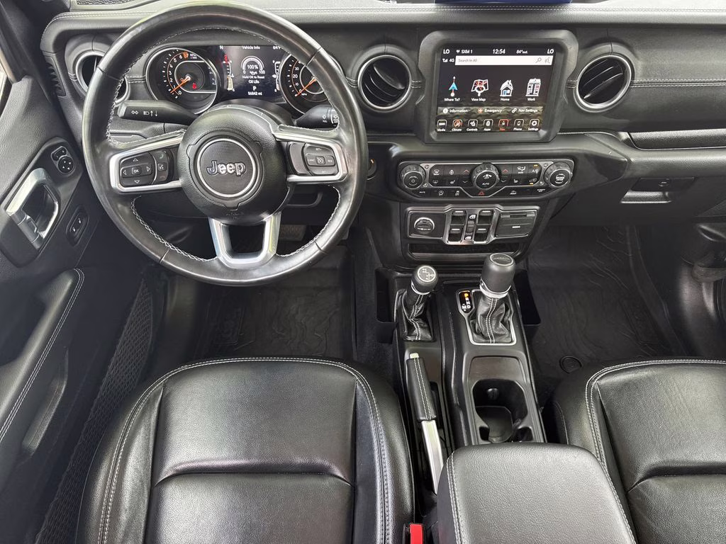 2021 Granite Crystal Metallic Clearcoat Jeep Gladiator Overland 4X4 Truck