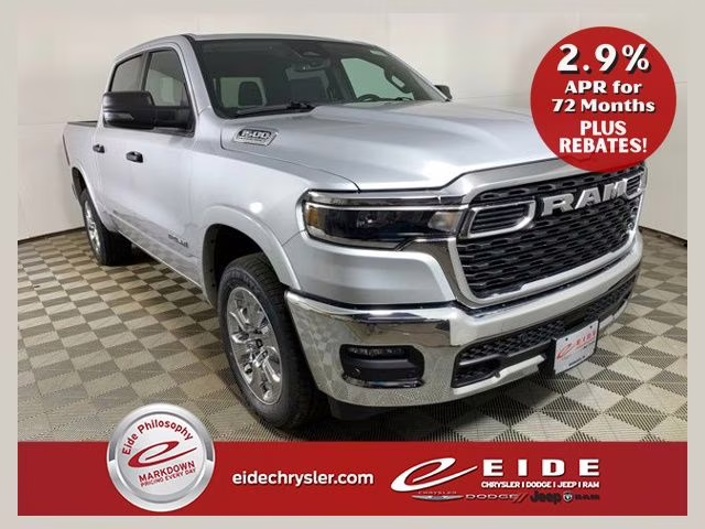 2026 Silver Zynith Ram 1500 Big Horn 4X4 Truck
