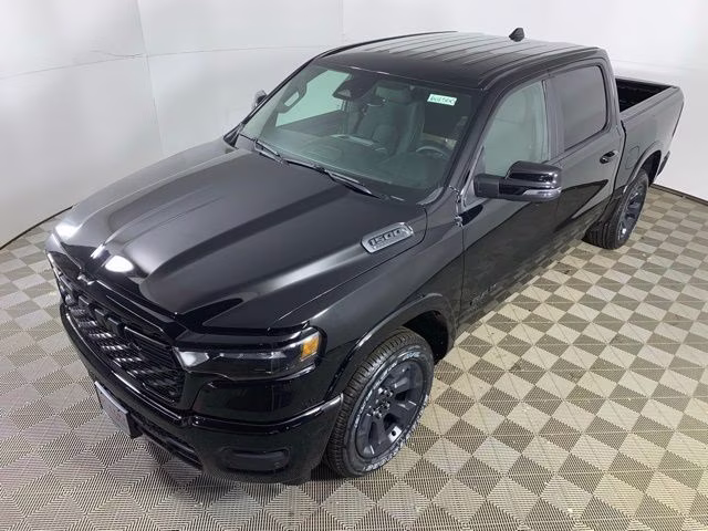 2026 Diamond Black Crystal Pearlcoat Ram 1500 Big Horn Night Edition 4X4 Truck