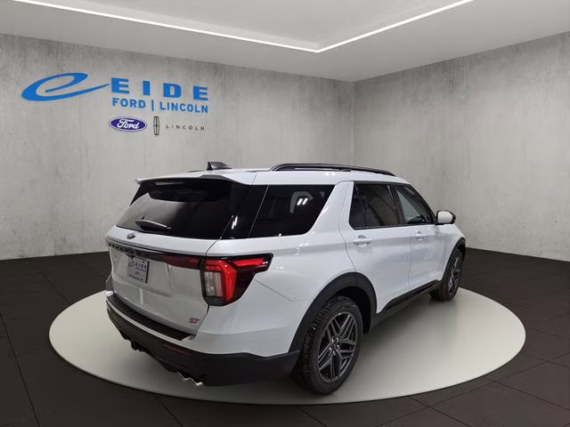 2026 Space White Metallic Ford Explorer ST 4X4 SUV