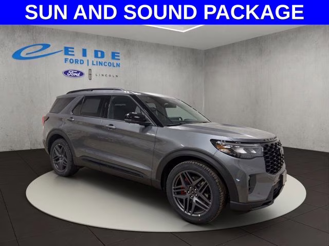 2026 Carbonized Gray Metallic Ford Explorer ST 4X4 SUV