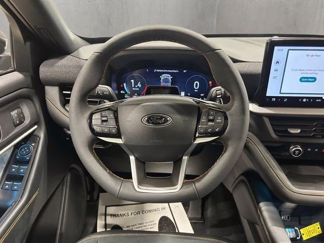 2026 Star White Metallic Tri-Coat Ford Explorer Tremor 4X4 SUV