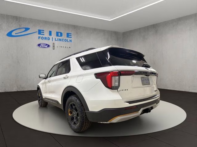 2026 Star White Metallic Tri-Coat Ford Explorer Tremor 4X4 SUV