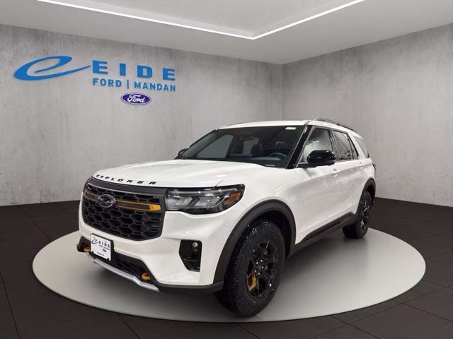 2026 White Metallic Ford Explorer Tremor 4X4 SUV