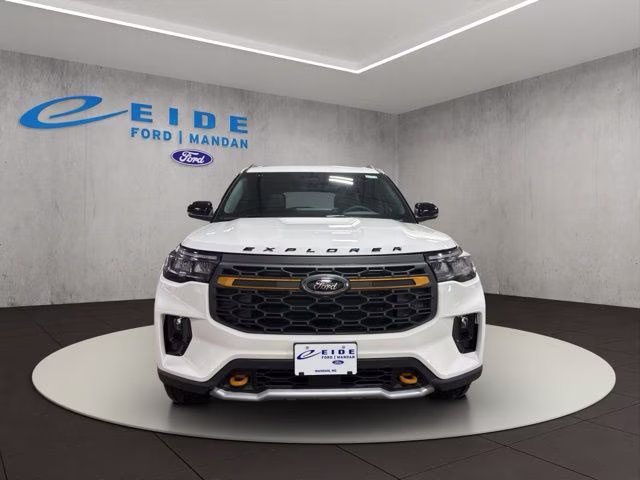 2026 White Metallic Ford Explorer Tremor 4X4 SUV