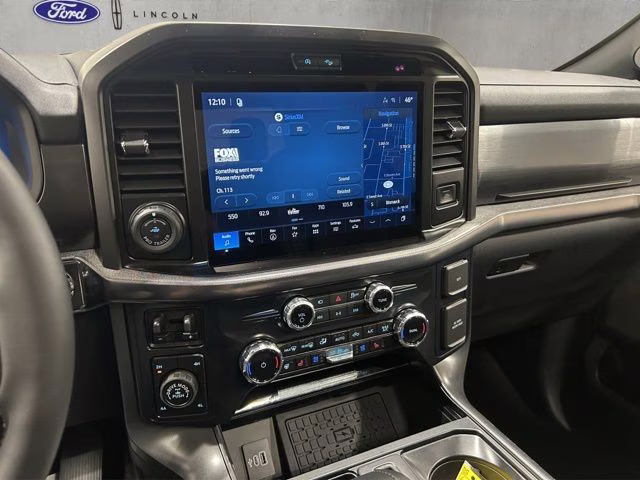 2026 Star White Metallic TC Ford F-150 Lariat Black Appearance 4X4 Truck