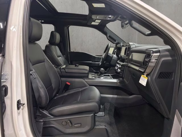 2026 Star White Metallic TC Ford F-150 Lariat Black Appearance 4X4 Truck