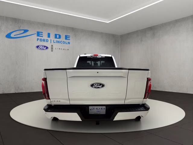 2026 Star White Metallic TC Ford F-150 Lariat Black Appearance 4X4 Truck