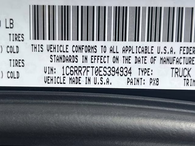 2014 Black Clearcoat Ram 1500 Express 4X4 Truck