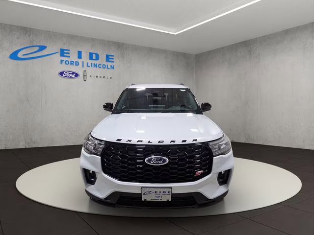 2026 Space White Metallic Ford Explorer ST 4X4 SUV