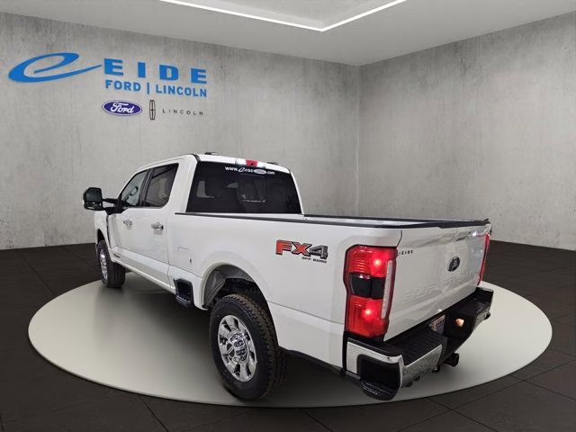 2026 Star White Metallic Tri-Coat Ford Super Duty F-250 SRW Lariat Chrome 4X4 Truck