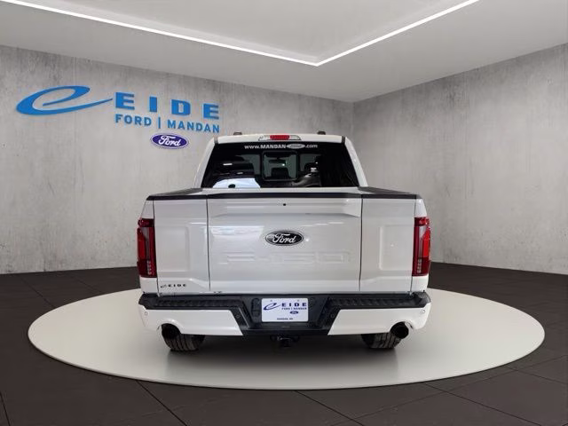 2026 Star White Metallic TC Ford F-150 Lariat Black Appearance 4X4 Truck