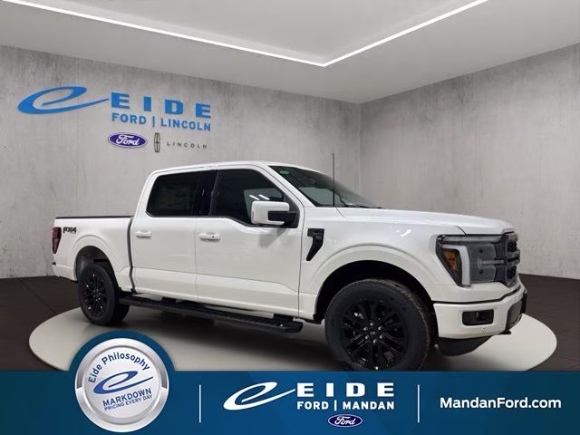 2026 White Ford F-150 Lariat 4X4 Truck
