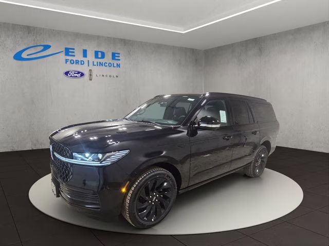 2026 Infinite Black Metallic Clearcoat Lincoln Navigator L Reserve 4X4 SUV