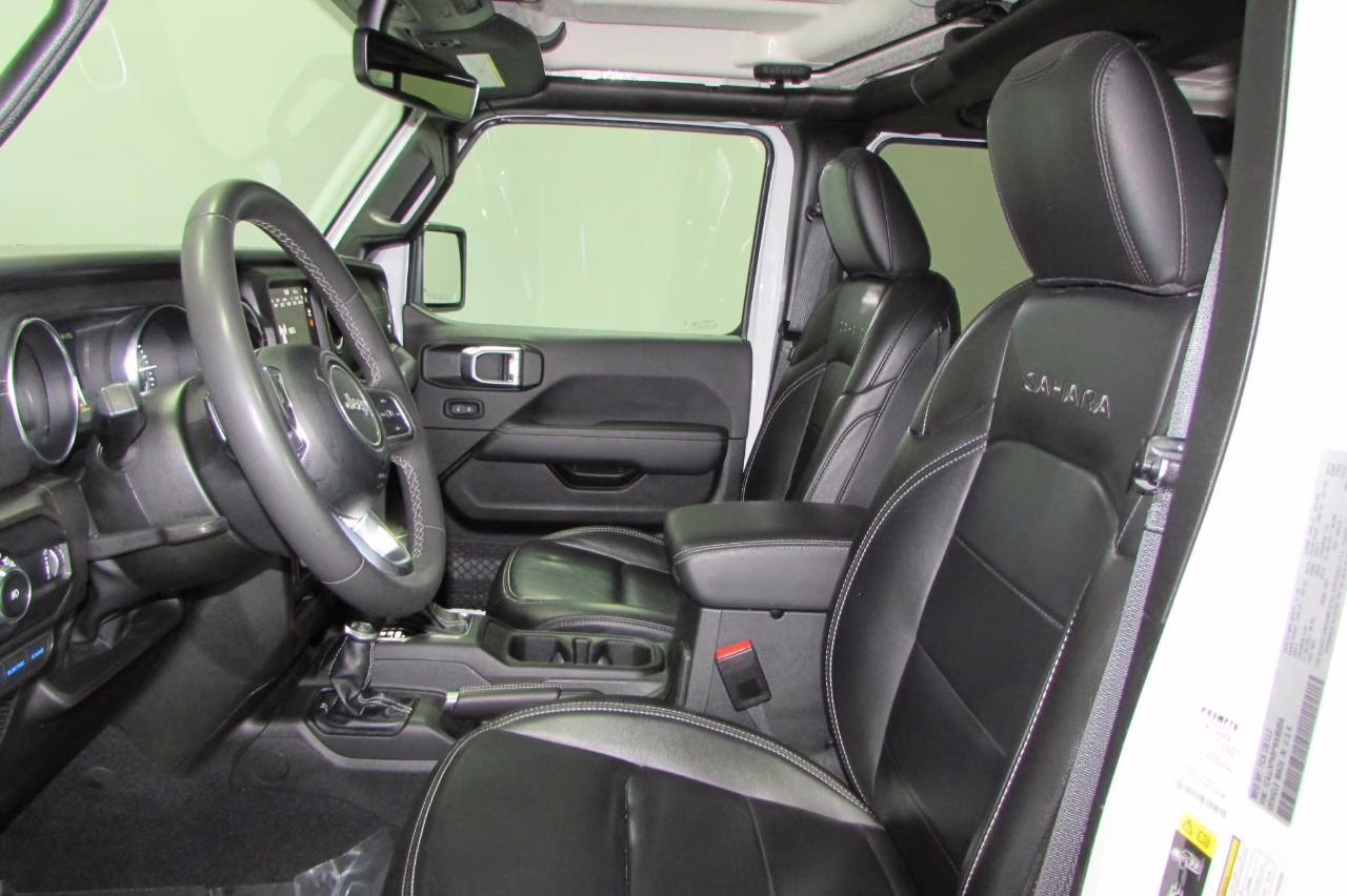 2023 Bright White Clearcoat Jeep Wrangler Sahara 4xe 4X4 SUV