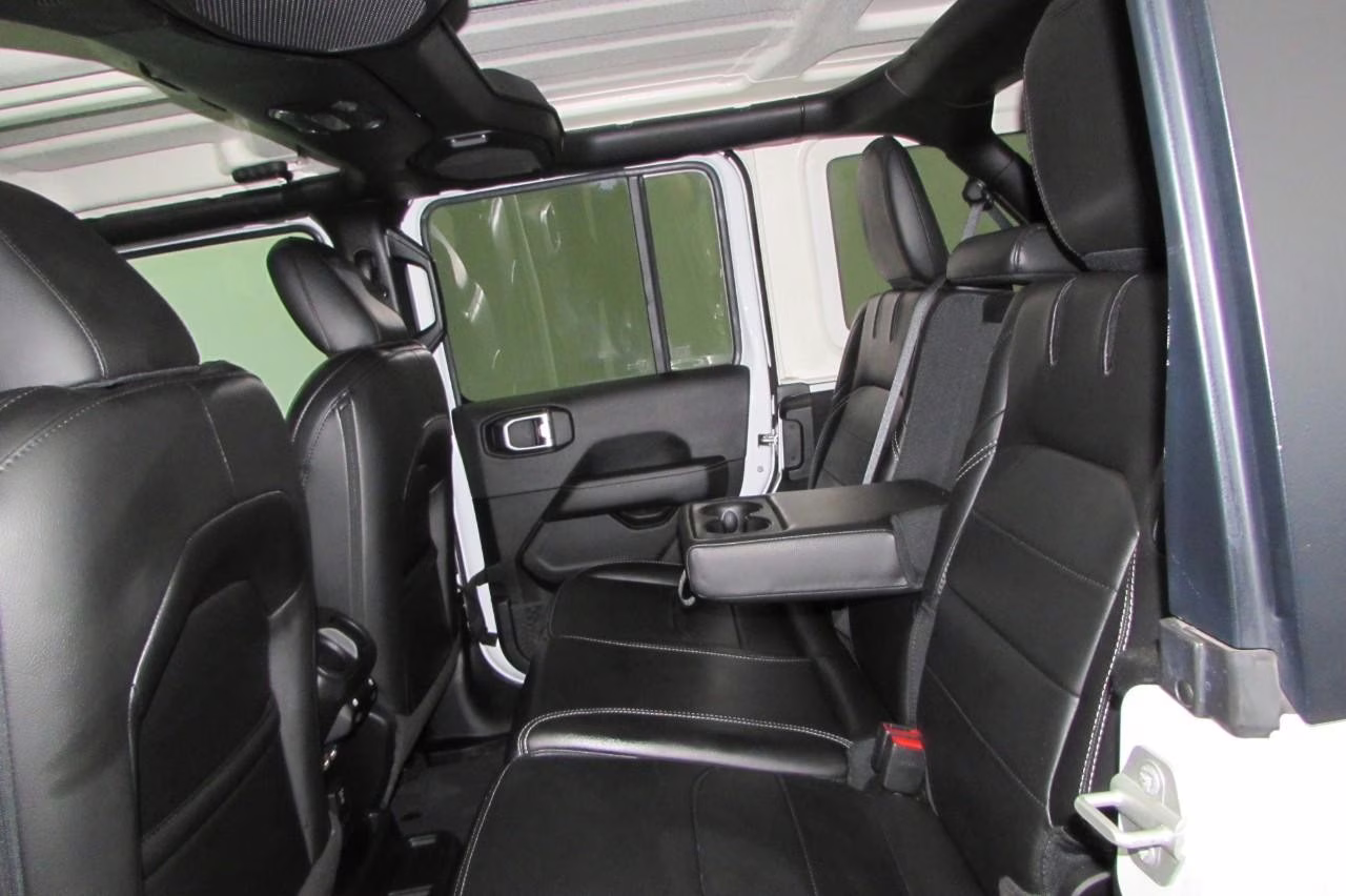 2023 Bright White Clearcoat Jeep Wrangler Sahara 4xe 4X4 SUV