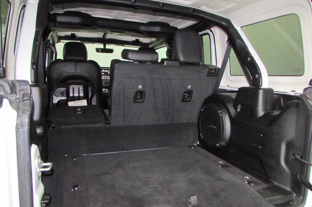 2023 Bright White Clearcoat Jeep Wrangler Sahara 4xe 4X4 SUV