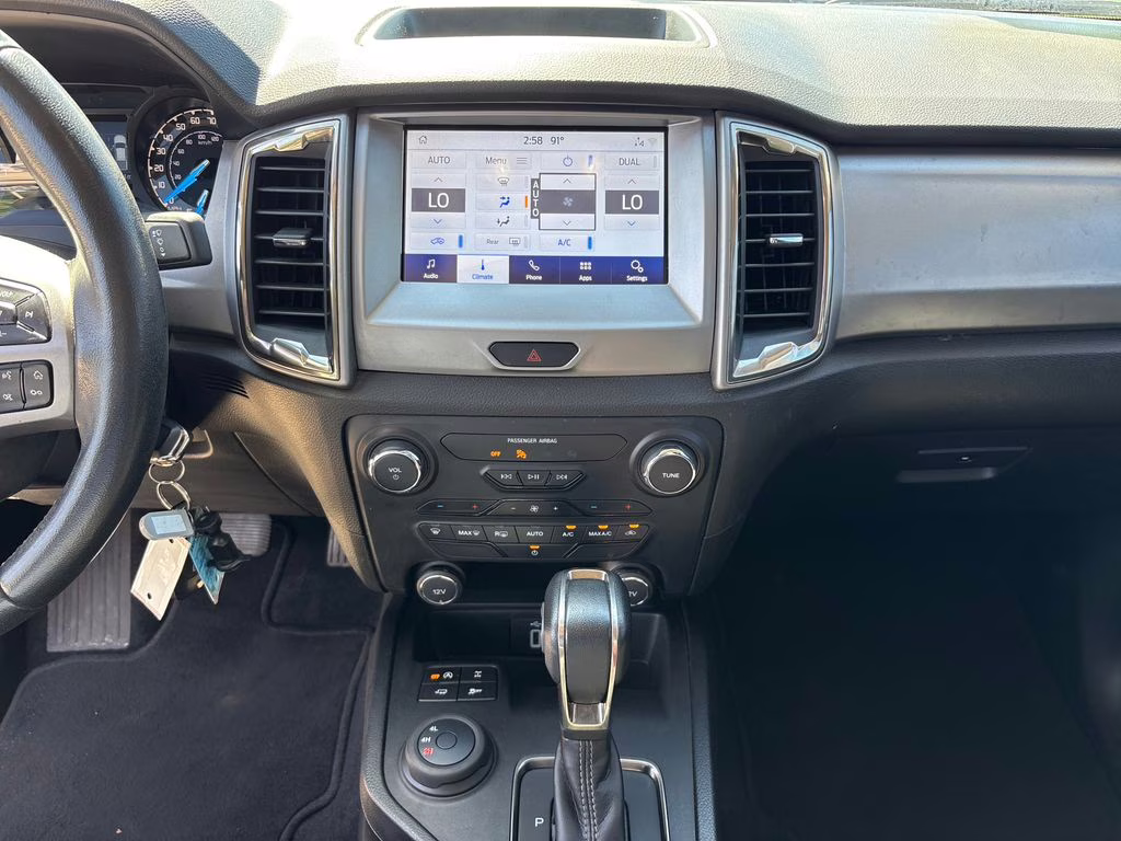 2020 Shadow Black Ford Ranger XLT 4X4 Truck