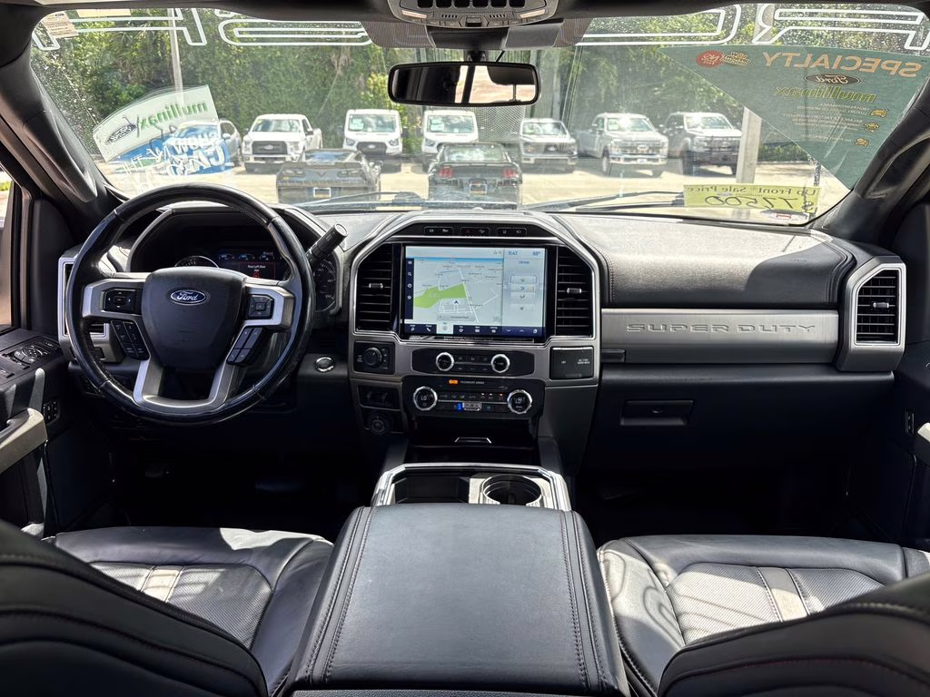 2022 Black Metallic Ford Super Duty F-250 SRW Platinum 4X4 Truck