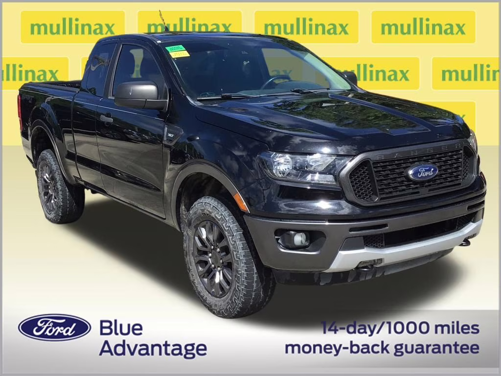 2020 Shadow Black Ford Ranger XLT 4X4 Truck