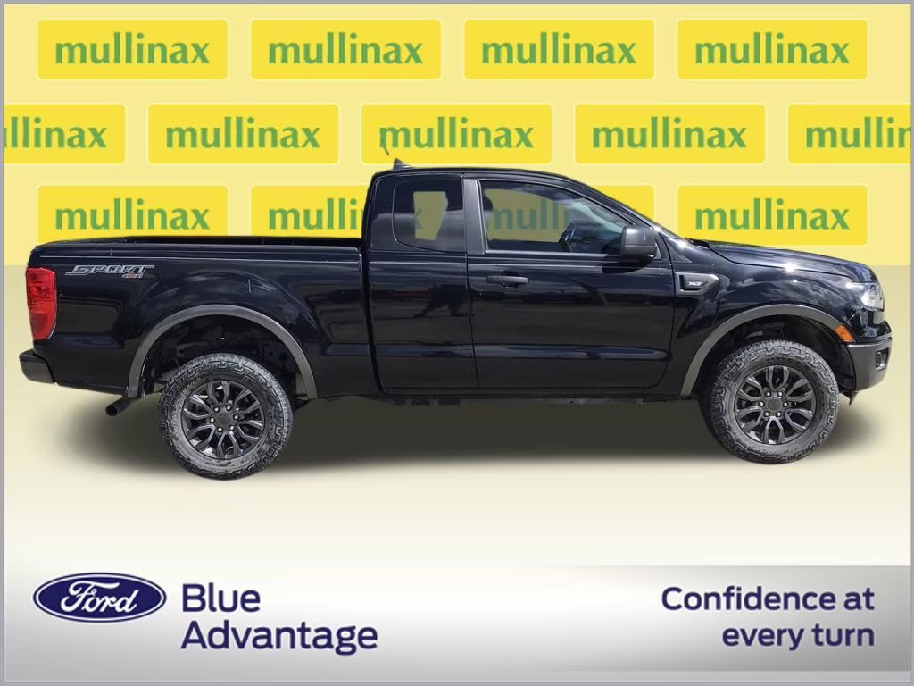 2020 Shadow Black Ford Ranger XLT 4X4 Truck
