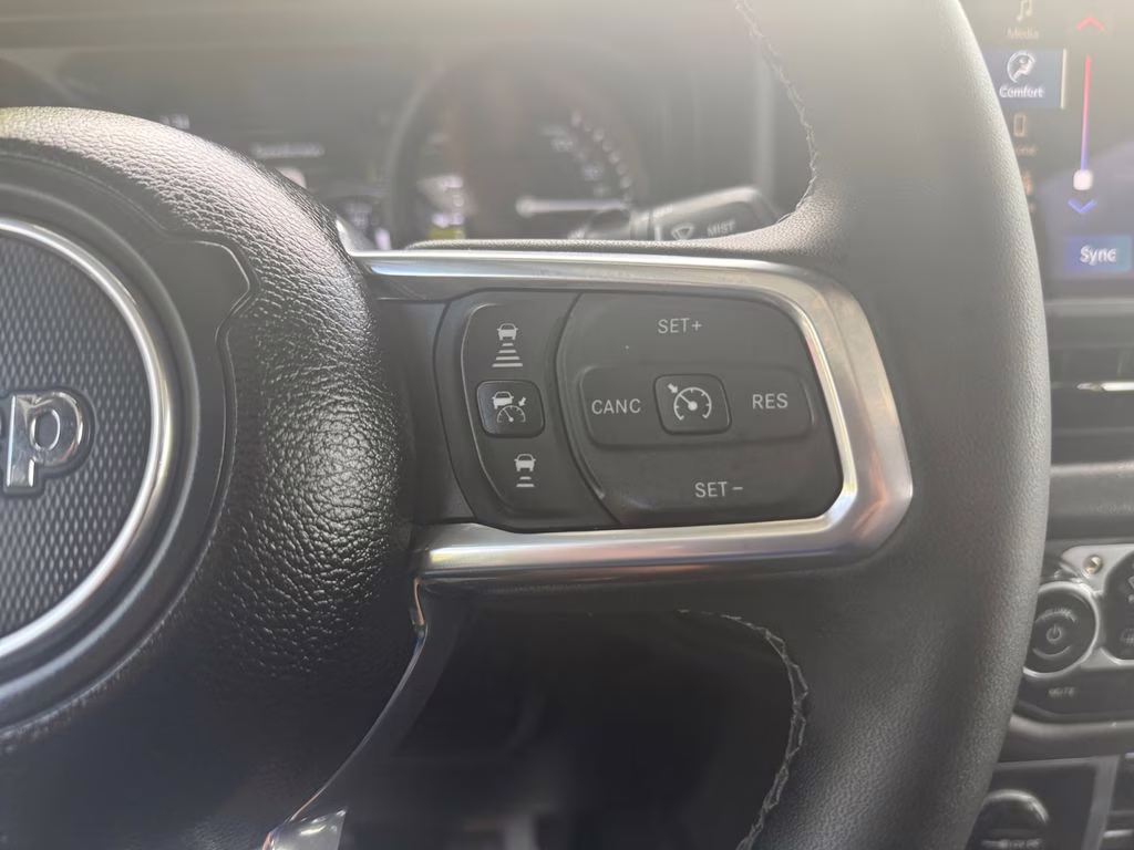 2025 Bright White Clearcoat Jeep Wrangler Sahara 4xe 4X4 SUV