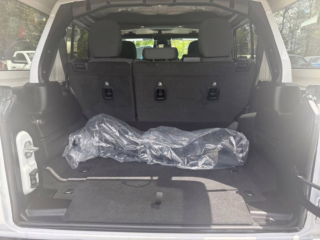 2025 Bright White Clearcoat Jeep Wrangler Sahara 4xe 4X4 SUV