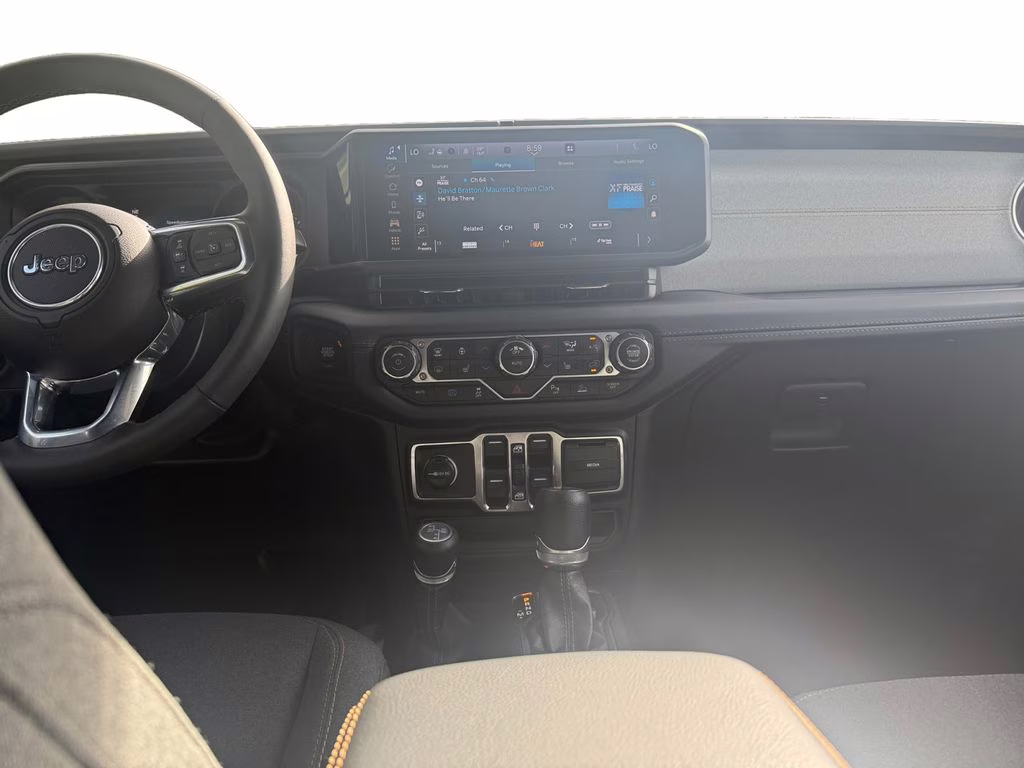 2025 Black Clearcoat Jeep Wrangler Sahara 4xe 4X4 SUV