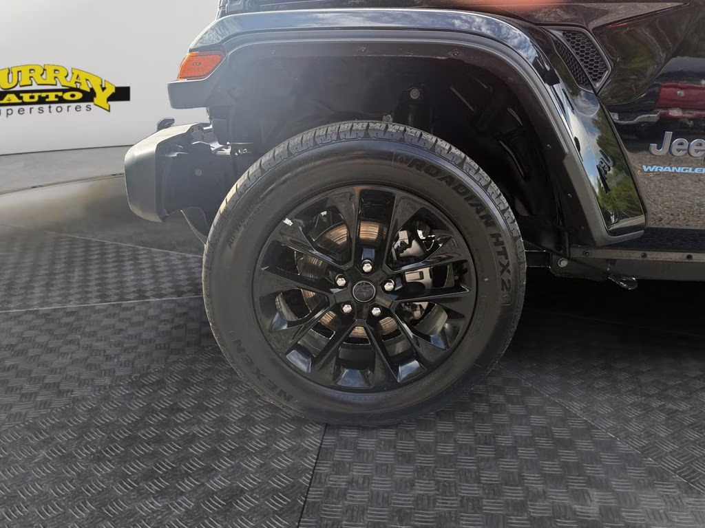 2025 Black Clearcoat Jeep Wrangler Sahara 4xe 4X4 SUV