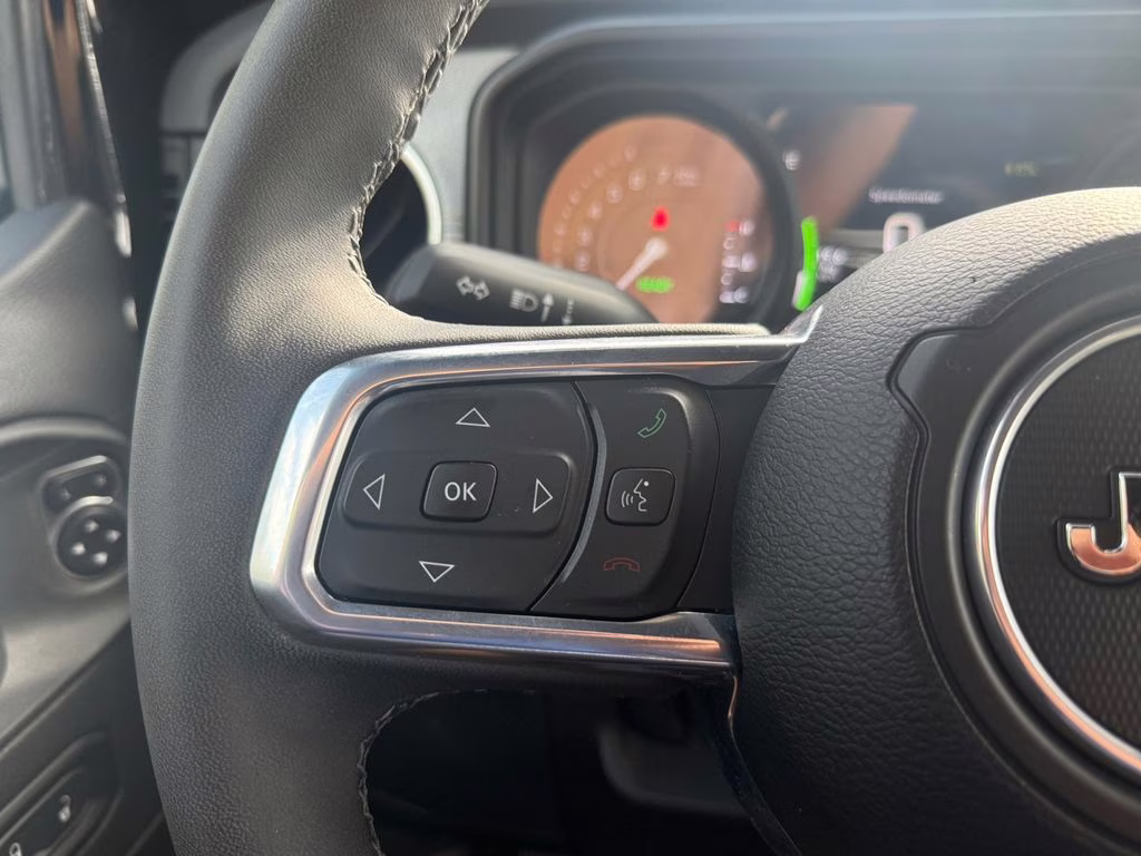 2025 Black Clearcoat Jeep Wrangler Sahara 4xe 4X4 SUV