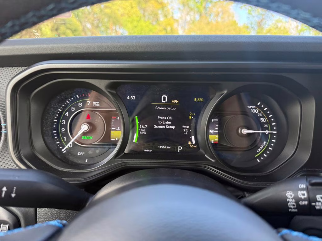 2025 Black Clearcoat Jeep Wrangler Rubicon 4xe 4X4 SUV