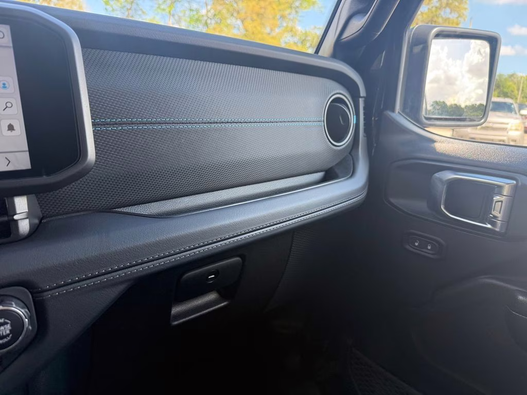 2025 Black Clearcoat Jeep Wrangler Rubicon 4xe 4X4 SUV