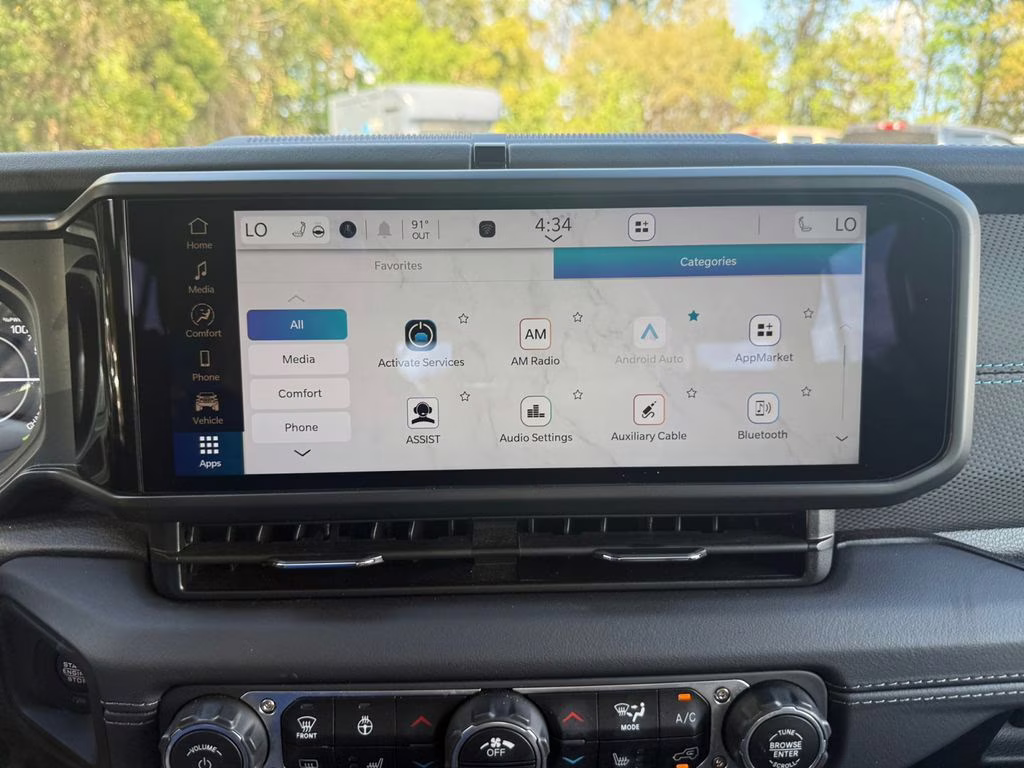 2025 Black Clearcoat Jeep Wrangler Rubicon 4xe 4X4 SUV