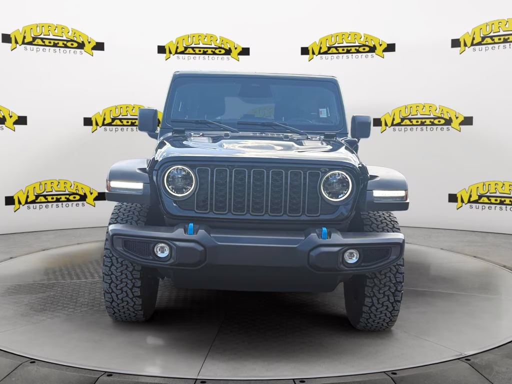 2025 Black Clearcoat Jeep Wrangler Rubicon 4xe 4X4 SUV